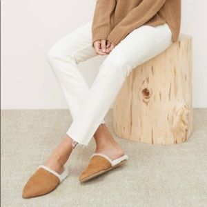 NIB Jenni Kayne Shearling Lined Mule